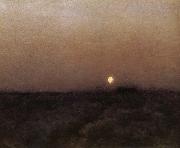 Cazin Jean-Charles Lever de lune oil on canvas